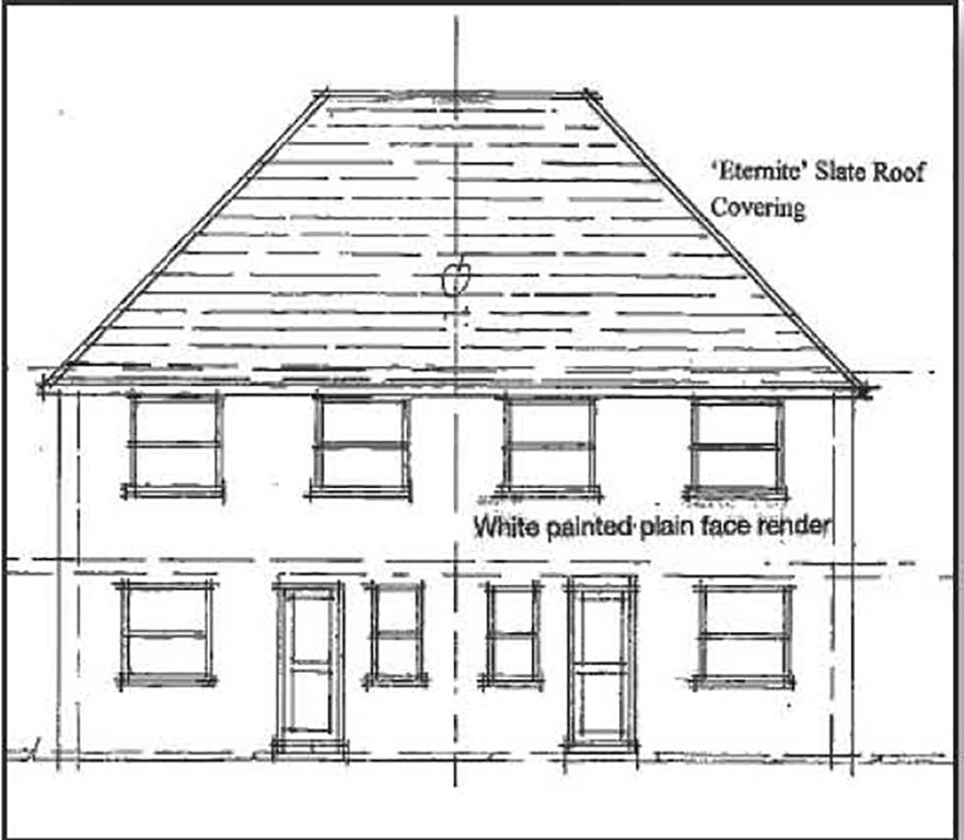 Lot: 117 - PLOT WITH PLANNING FOR TWO SEMI-DETACHED HOUSES -